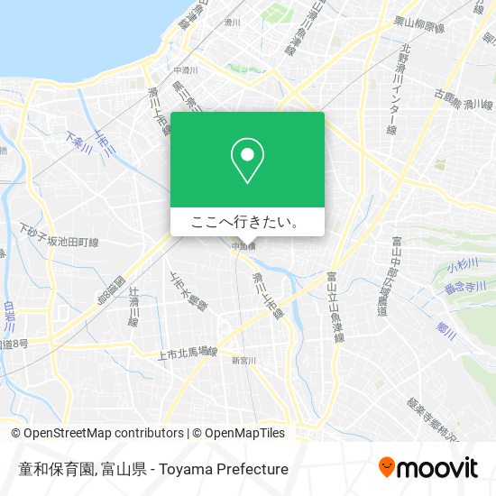 童和保育園地図