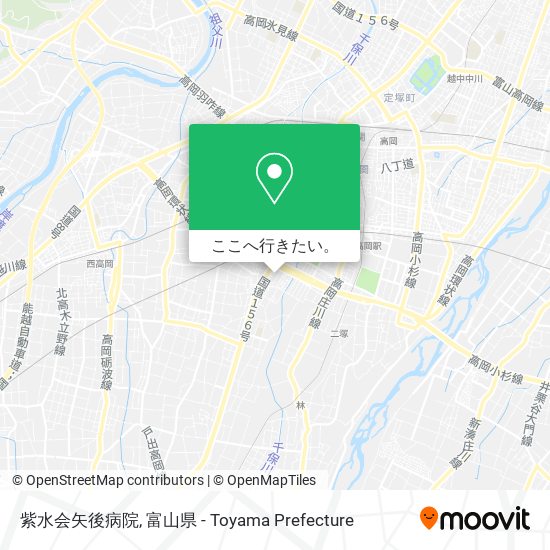 紫水会矢後病院地図