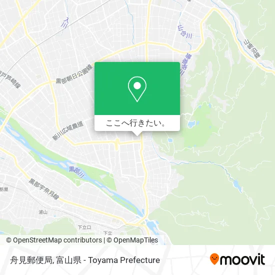 舟見郵便局地図