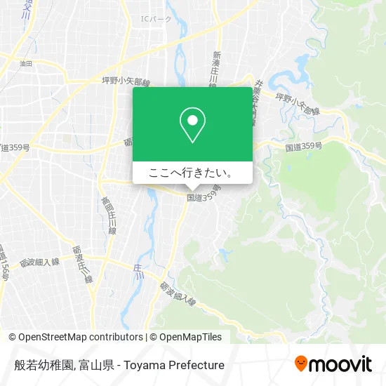 般若幼稚園地図