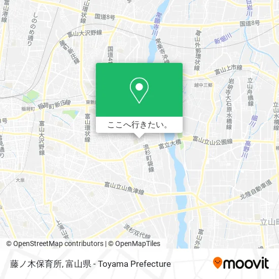 藤ノ木保育所地図