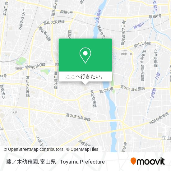 藤ノ木幼稚園地図