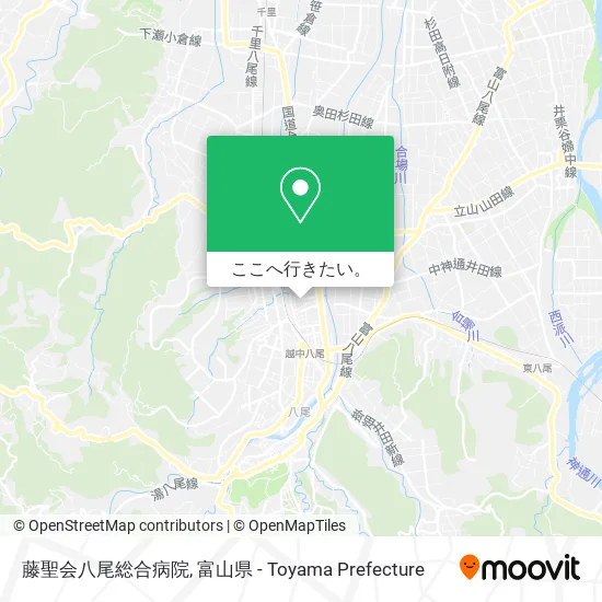 藤聖会八尾総合病院地図