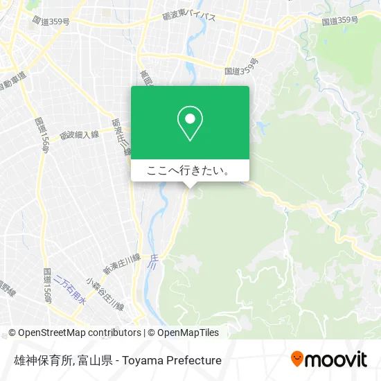 雄神保育所地図