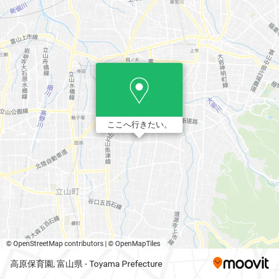 高原保育園地図