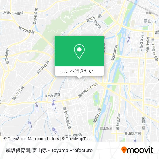 鵜坂保育園地図