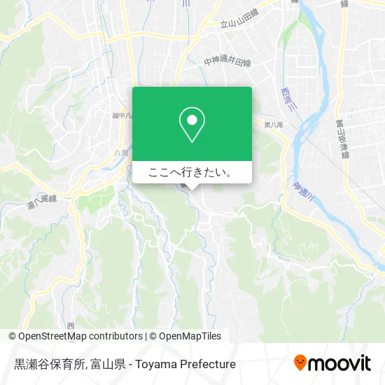 黒瀬谷保育所地図