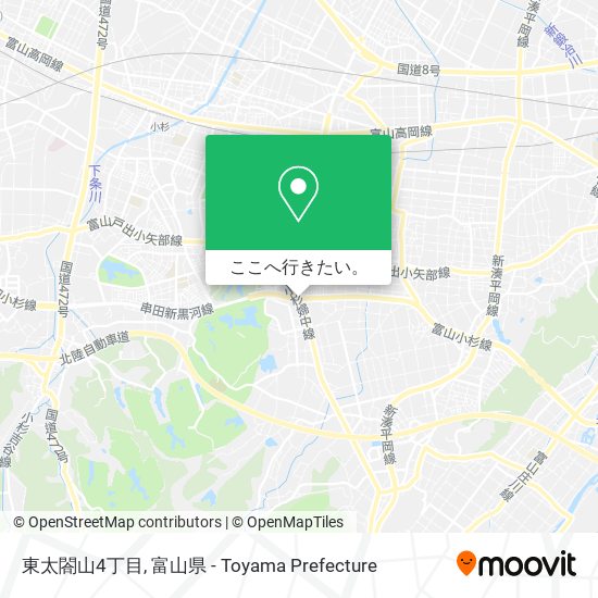 東太閤山4丁目地図