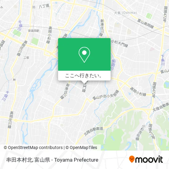 串田本村北地図