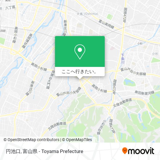 円池口地図