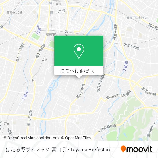 ほたる野ヴィレッジ地図