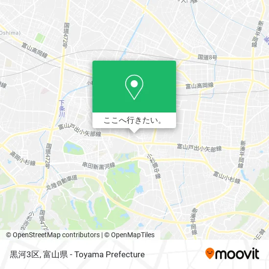 黒河3区地図