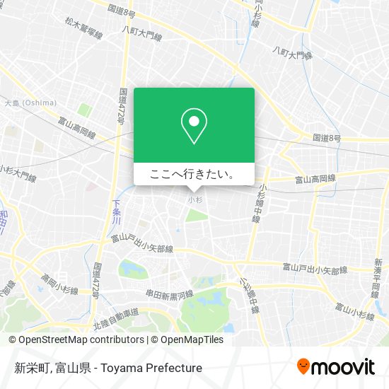 新栄町地図