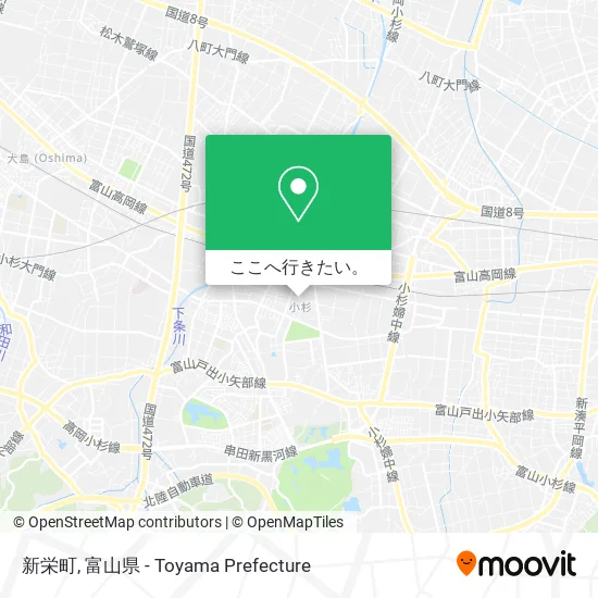 新栄町地図