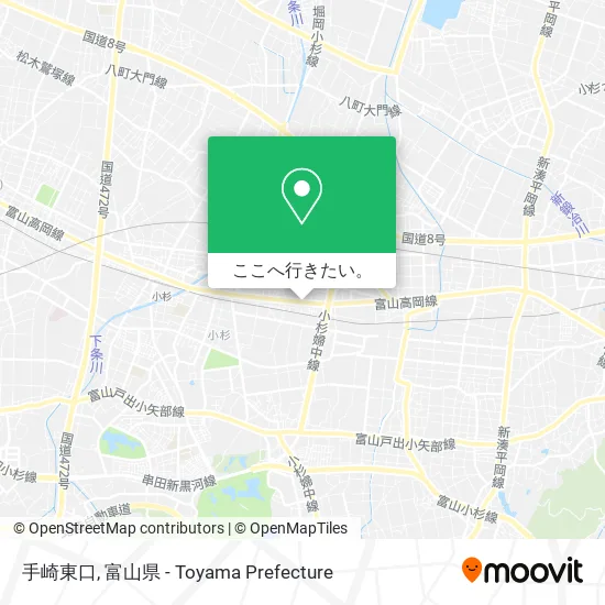 手崎東口地図