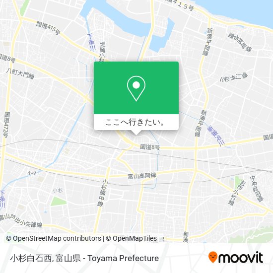 小杉白石西地図