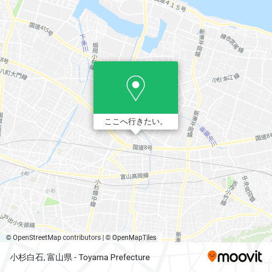 小杉白石地図