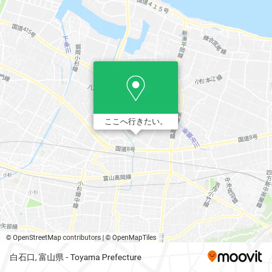 白石口地図