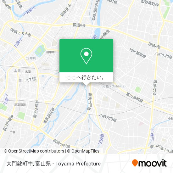 大門錦町中地図