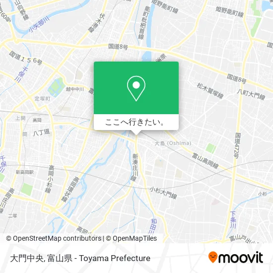 大門中央地図