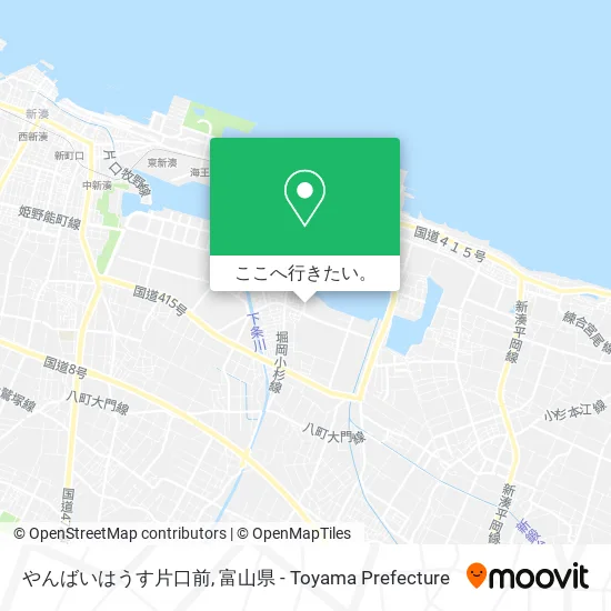 やんばいはうす片口前地図