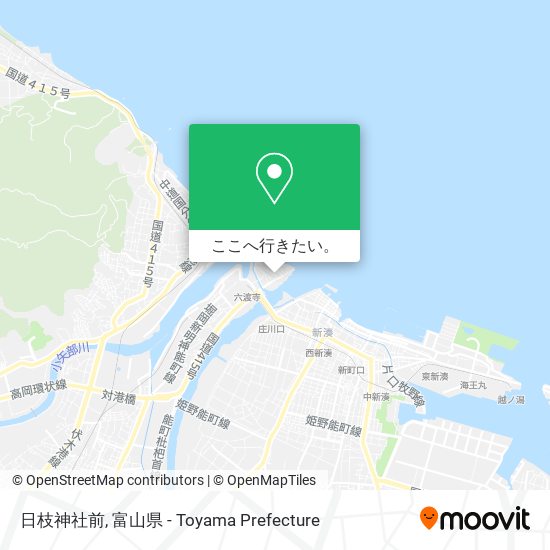 日枝神社前地図