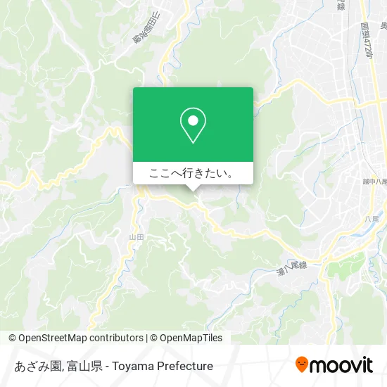 あざみ園地図
