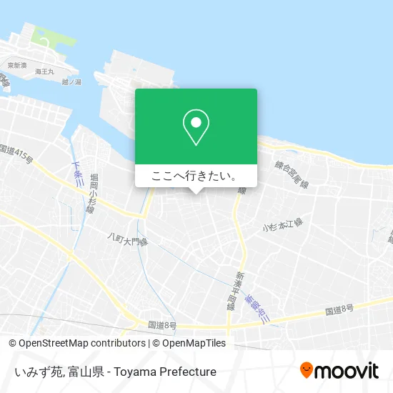 いみず苑地図