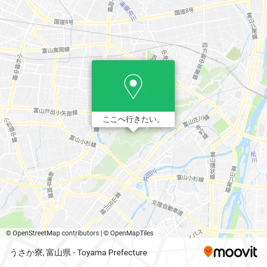 うさか寮地図