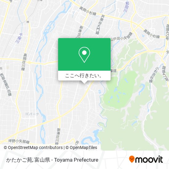 かたかご苑地図
