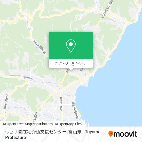 つまま園在宅介護支援センター地図