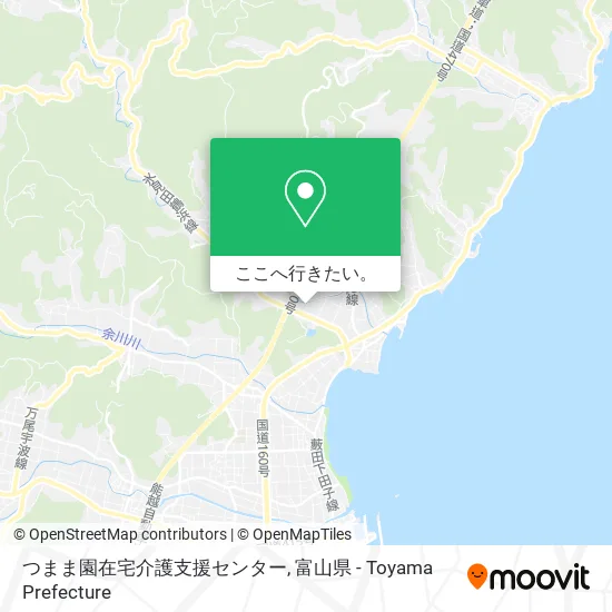 つまま園在宅介護支援センター地図