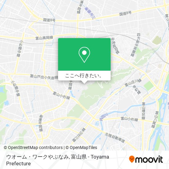 ウオーム・ワークやぶなみ地図