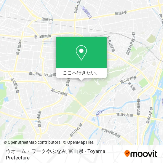 ウオーム・ワークやぶなみ地図