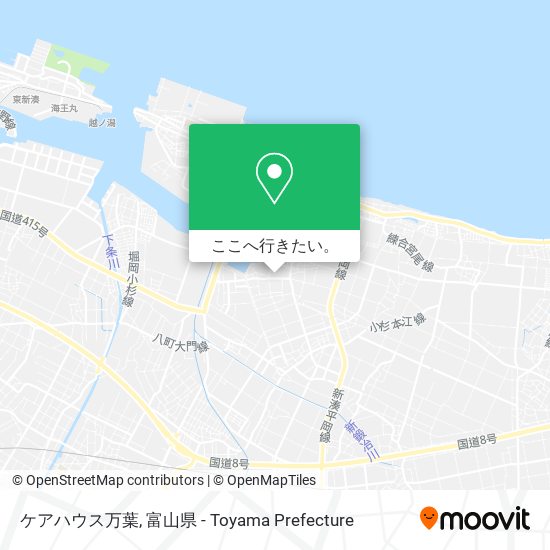 ケアハウス万葉地図