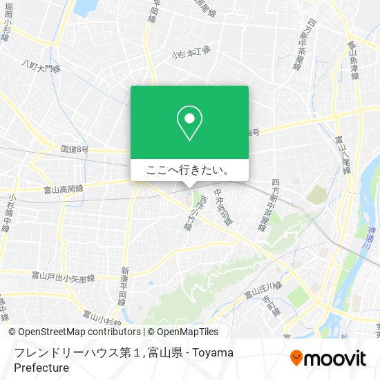 フレンドリーハウス第１地図