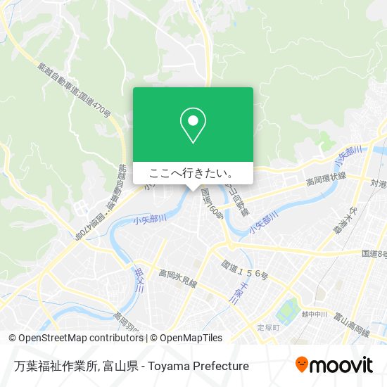 万葉福祉作業所地図