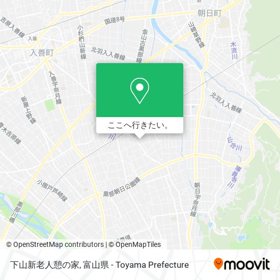 下山新老人憩の家地図