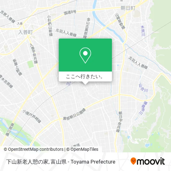 下山新老人憩の家地図