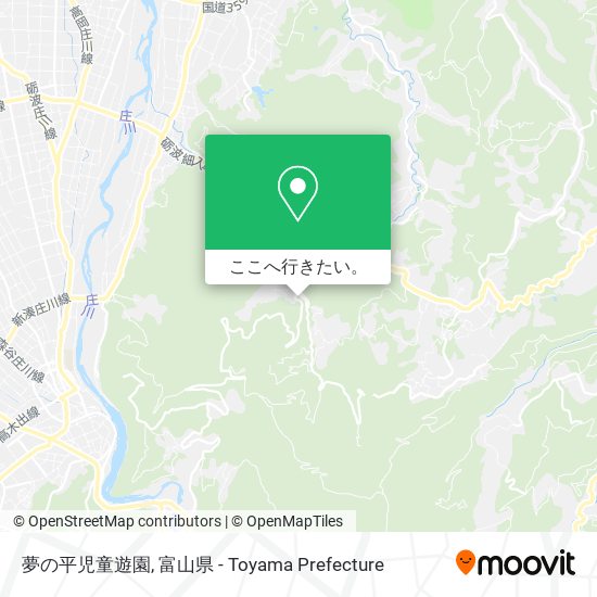 夢の平児童遊園地図