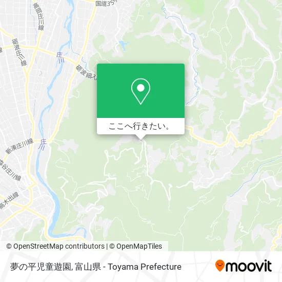 夢の平児童遊園地図