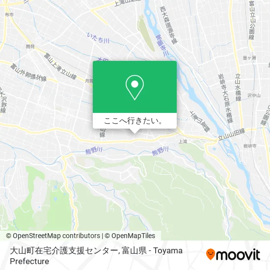大山町在宅介護支援センター地図