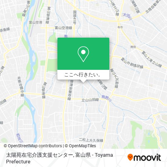 太陽苑在宅介護支援センター地図
