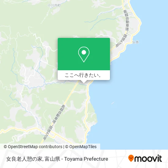 女良老人憩の家地図
