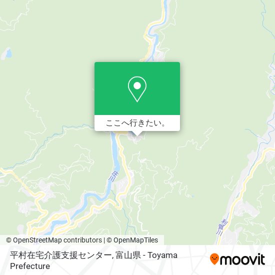 平村在宅介護支援センター地図