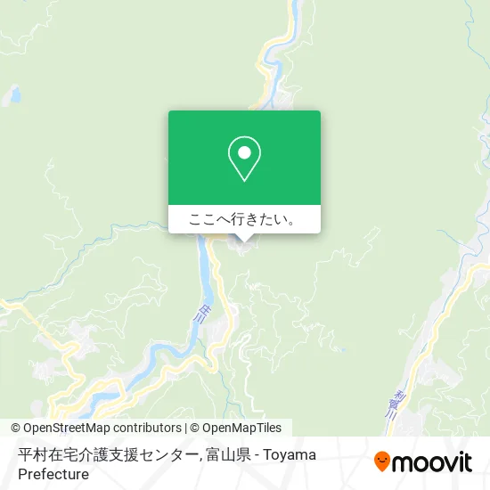 平村在宅介護支援センター地図