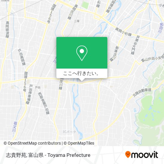 志貴野苑地図