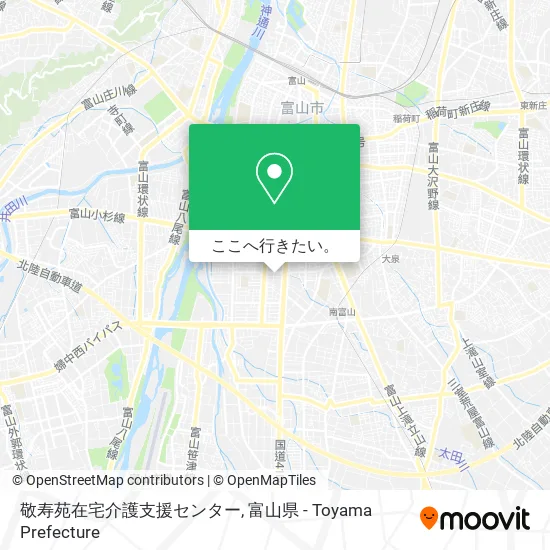 敬寿苑在宅介護支援センター地図
