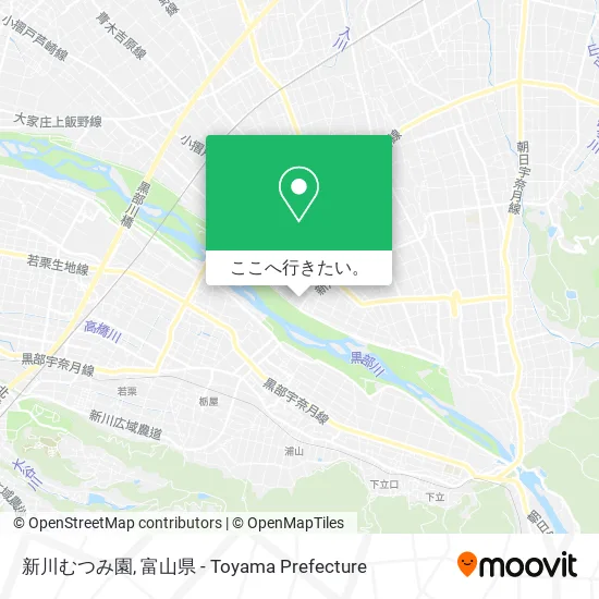新川むつみ園地図