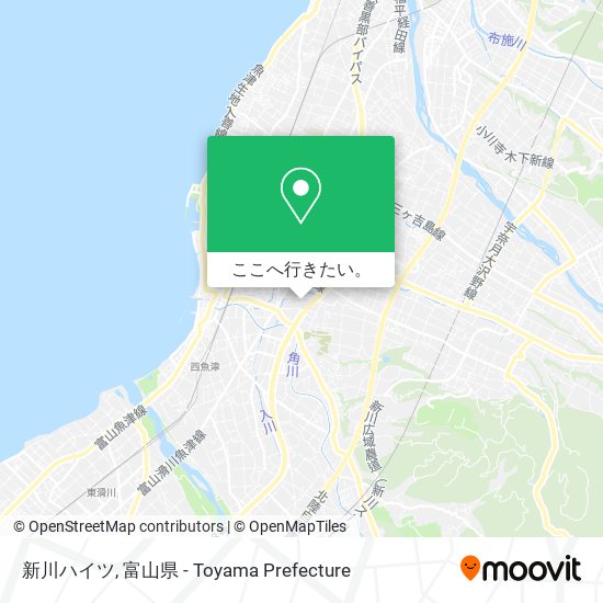 新川ハイツ地図